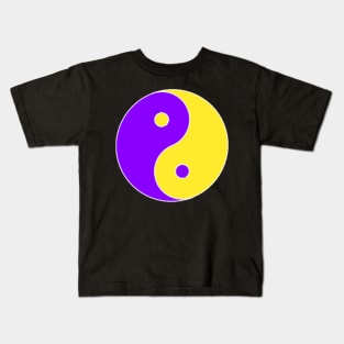 Yin and Yang v1 Kids T-Shirt
